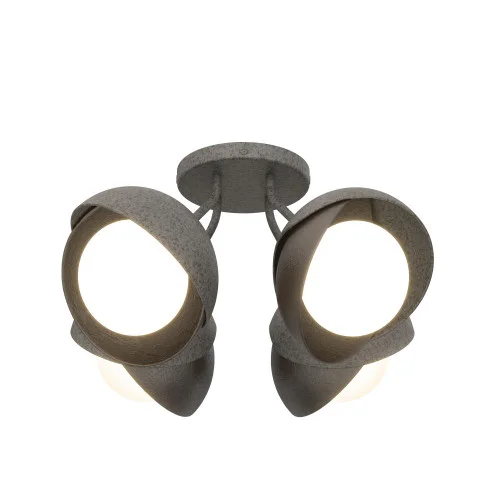 Brooklyn 4-Light Double Shade Semi-Flush (65|121376-SKT-20-14-GG0711)