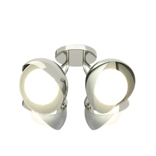 Brooklyn 4-Light Double Shade Semi-Flush (65|121376-SKT-85-82-GG0711)