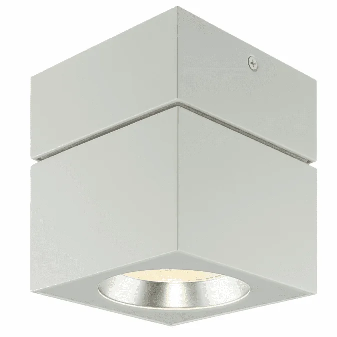 Bruck 138230-WH-RPS Contemporary White Surface Mount Square Ceiling Light Pendant