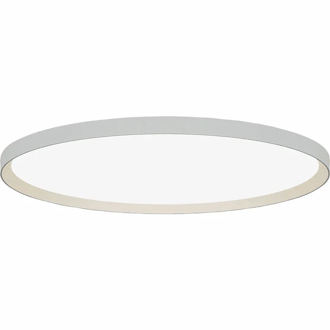 Bruck BINA-CEILING-ROUND-WHITE Bina Contemporary White LED Flush Lighting