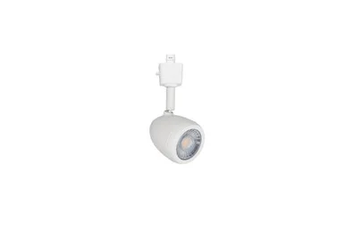 Bullet LED Track Luminaire in White (34|H-7010-30-WT)