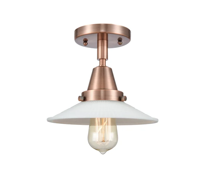 Caden LED Flush Mount in Antique Copper (405|447-1C-AC-G1)
