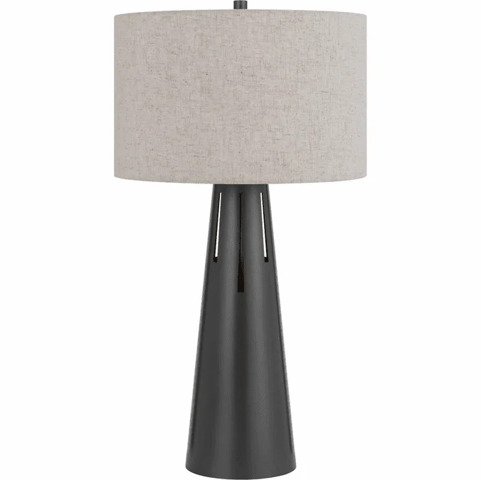 Cal BO-3180TB Hayti Modern Iron Grey LED Table Lighting