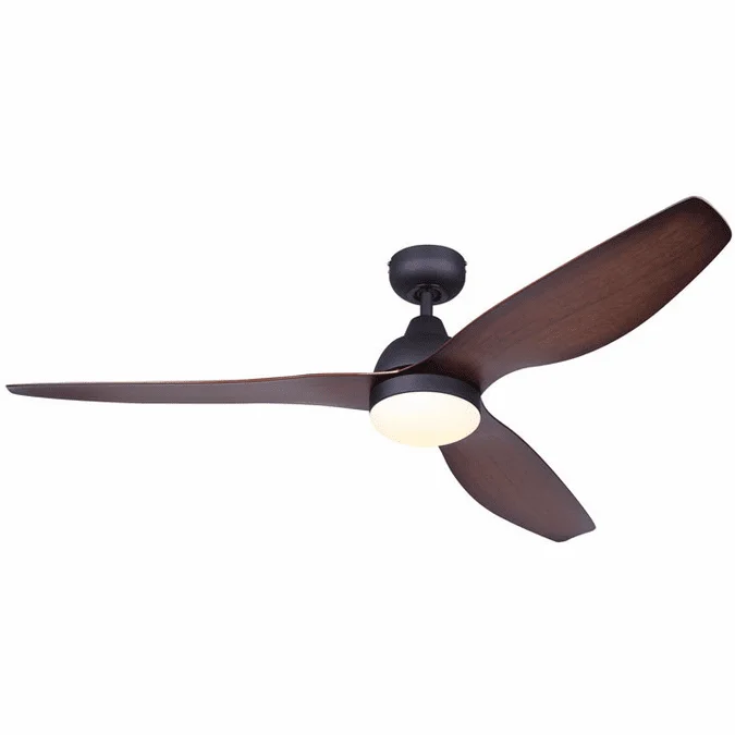 Canarm CF52DUK3BK Duke Contemporary Black LED 52″ Home Ceiling Fan