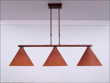 Canyon-Possession Point Three Light Island Pendant in Rust Patina (172|A45310-02)