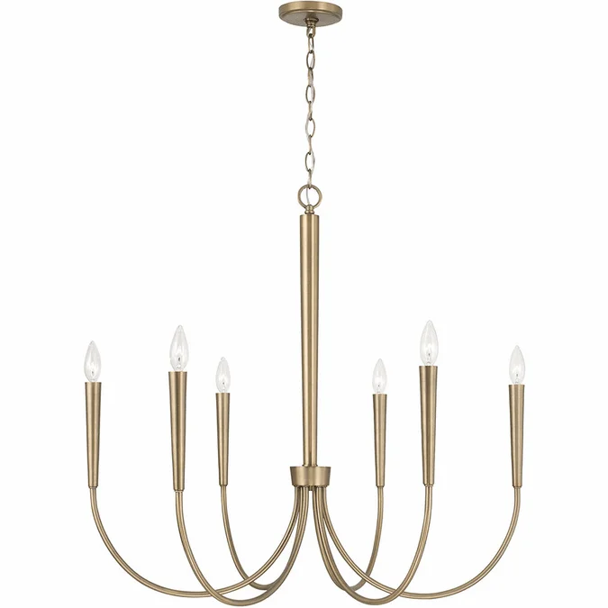 Capital Lighting 445961AD Holden Aged Brass Outdoor Hanging Chandelier