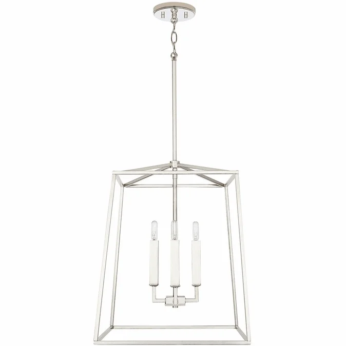 Capital Lighting 537642PN Thea Polished Nickel 16″ Foyer Lighting