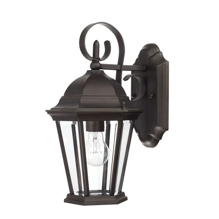 Capital Lighting Carriage House 1-Light Outdoor Wall-Lantern – 9726OB