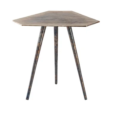 Carleton Accent Table in Oxidized Nickel (45|H0895-10480)