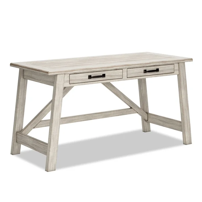 Carynhurst 60.13 Office Desk with 2-Drawers – Whitewash|Bureau Carynhurst de 60,13po 2tiroirs – blanchi