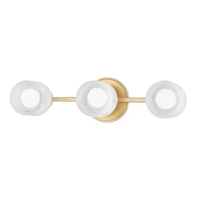 Centerport LED Bath Bracket in Aged Brass (70|4203-AGB)