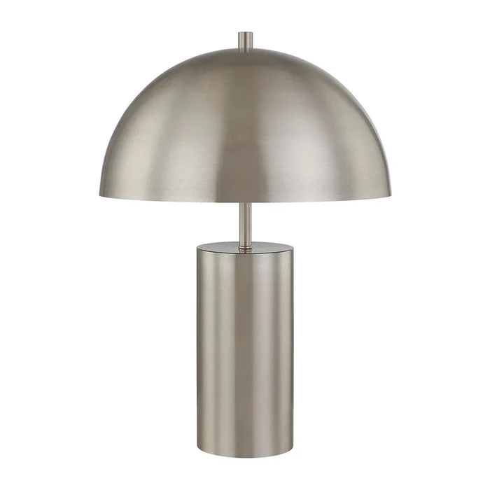 Chayne Brushed Nickle Table Lamp|Lampe de table Chayne en nickel bross
