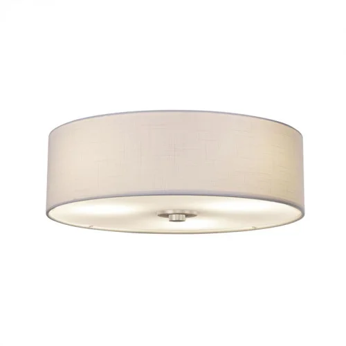 Classic 15” Close-to-ceiling Drum (254|FAB-9595-WHTE-NCKL)