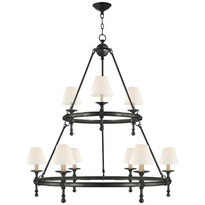 Classic Nine Light Chandelier