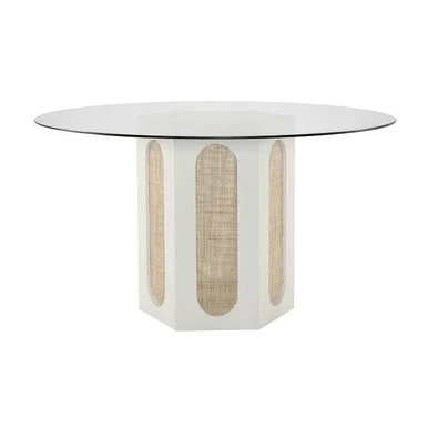 Clearwater Dining Table in Shoji White (45|S0075-9886)