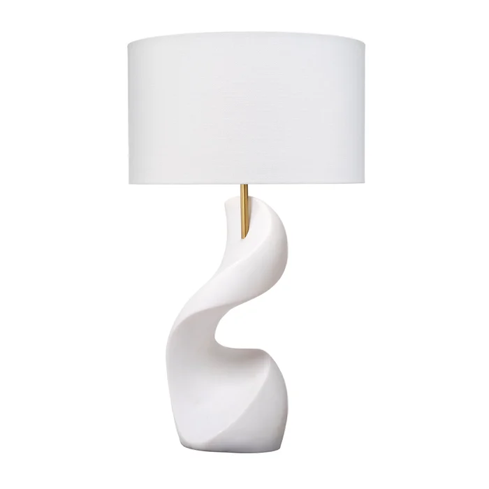 cobra ricestone table lamp with linen shade