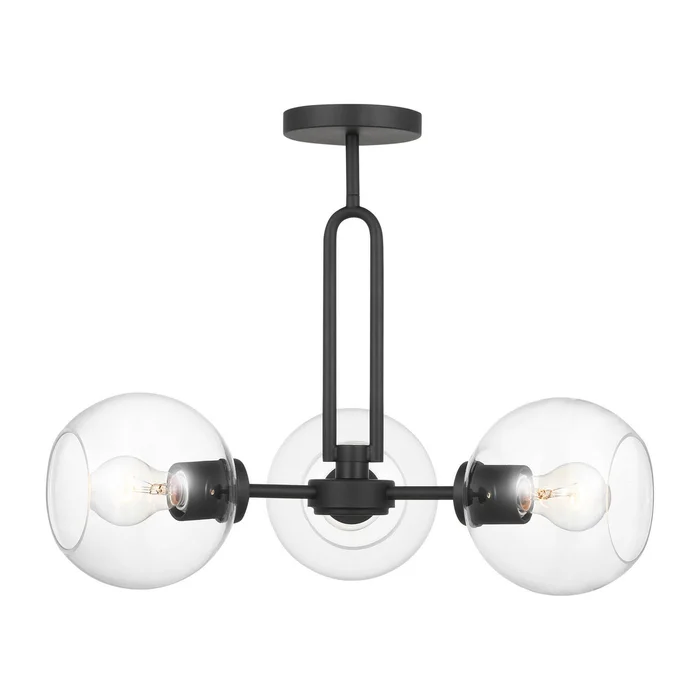 Codyn Three Light Semi-Flush Mount