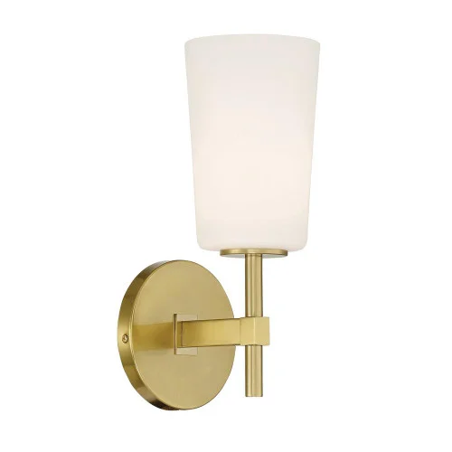 Colton 1 Light Aged Brass Sconce (205|COL-101-AG)