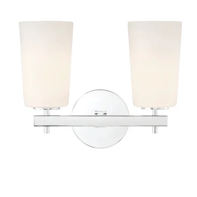 Colton Two Light Wall Sconce in Polished Chrome (60|COL-102-CH)