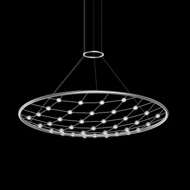 Constellation LED Pendant in Bright Satin Aluminum (69|1898.16C)