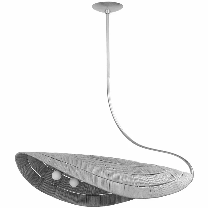 Corbett 454-06-GL Medea Contemporary Gold Leaf 50″ Kitchen Island Light Fixture