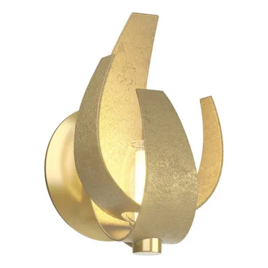 Corona One Light Wall Sconce in Modern Brass (39|206501-SKT-86-YE0352)