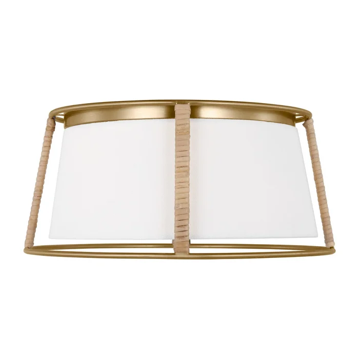 Cortes Two Light Flush Mount