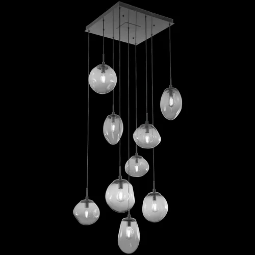 Cosmos Square 12pc Multi-Pendant (1289|CHB0065-12-BS-A-C01-E2)