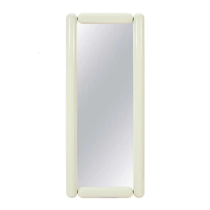 cozzi cream large floor mirror