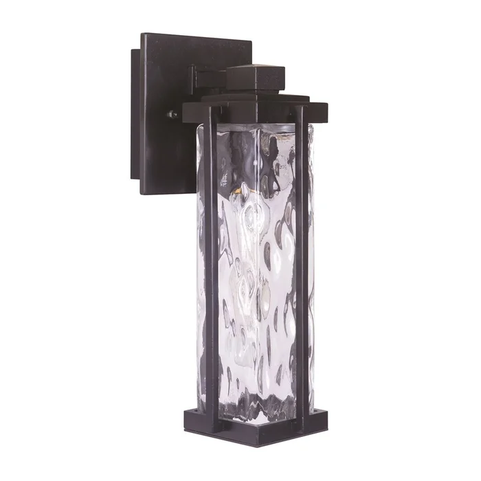 Craftmade Pyrmont Small Outdoor Wall Mount – Oiled Bronze Gilded – Z2604-OBG