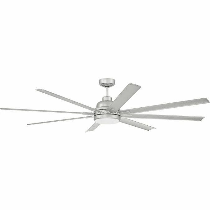 Craftmade RSH72PN8 Rush Contemporary Painted Nickel LED 72″ Home Ceiling Fan