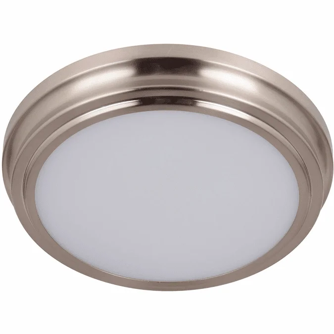 Craftmade X6609-BNK-LED X66 Series Contemporary Brushed Polished Nickel LED 9″ Overhead Light Fixture