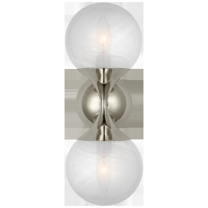 Cristol Small Double Sconce