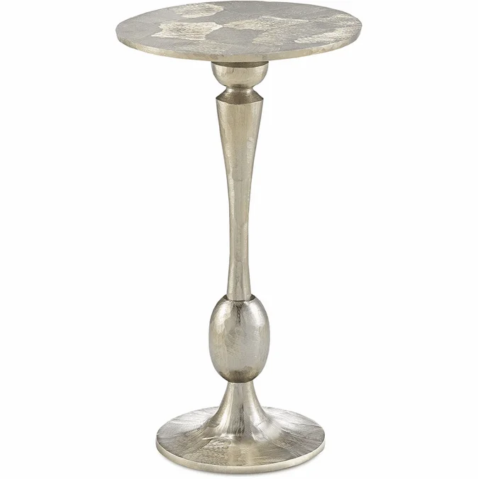 Currey & Company 4000-0073 Talia Contemporary Champagne Gold Accent Table