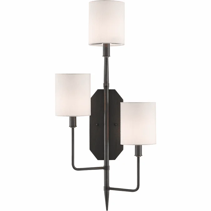 Currey & Company 5000-0099 Knowsley Oil Rubbed Bronze Lamp Sconce