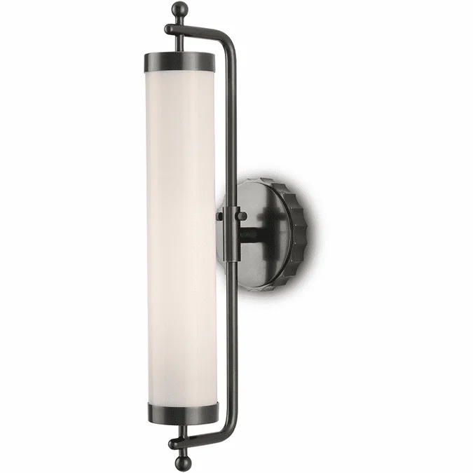 Currey & Company 5800-0022 Latimer Oil Rubbed Bronze Sconce Lighting