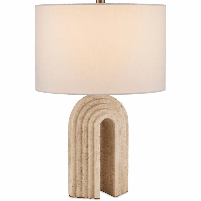 Currey & Company 6000-0916 Hippodrome Contemporary Natural Table Lighting