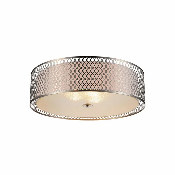 CWI Lighting 5555C22SN Mikayla Modern Satin Nickel 22″ Ceiling Lighting Fixture