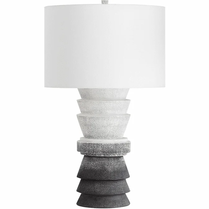 Cyan Design 11634 Rhodes Modern Grey and Black Table Lighting