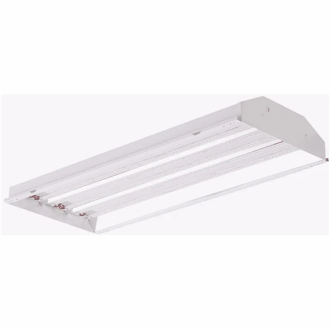 Cyber Tech HL130I-850 Modern White LED Linear High Bay Dimmable Daylight Ceiling Fixture