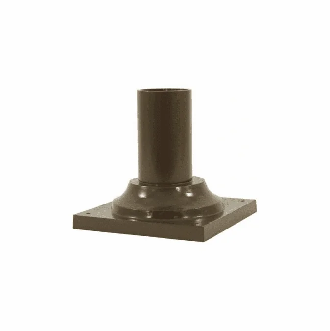 Dabmar BS250-BZ Contemporary Bronze Exterior Large Pier Mount