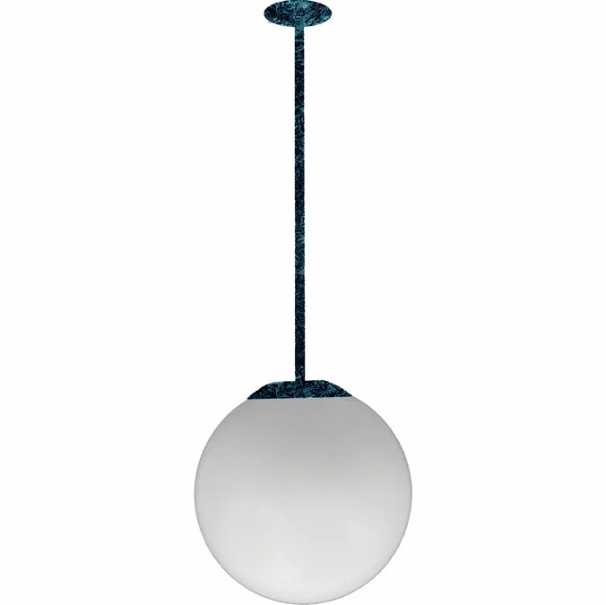 Dabmar D7500-24-LED-VG Contemporary Verde Green LED 24″ Ceiling Light Pendant
