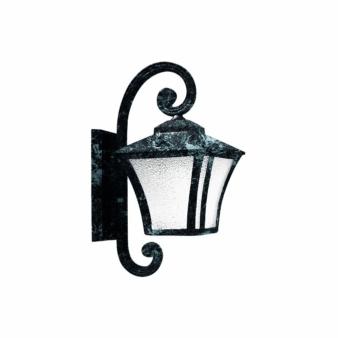 Dabmar GM210-VG Small Wall Verde Green Outdoor Wall Lighting Fixture
