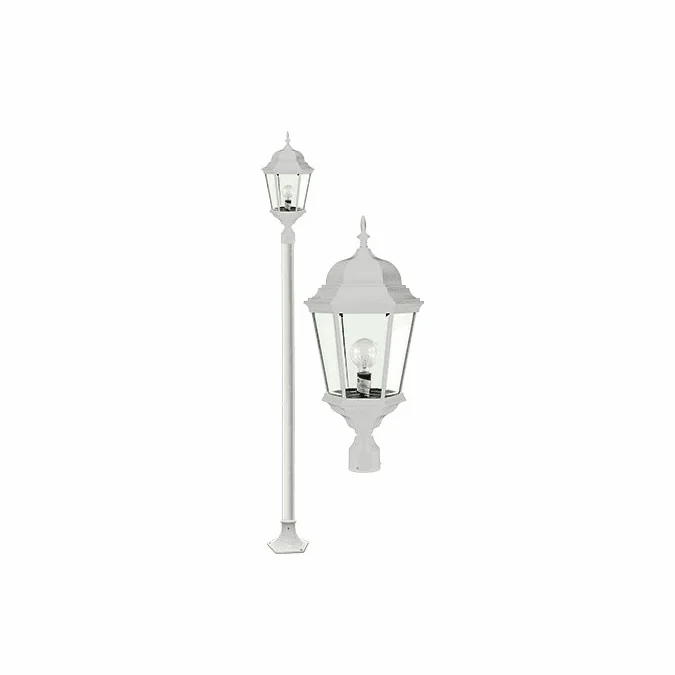 Dabmar GM2301-LED30-W Post Top White LED Exterior Post Lighting