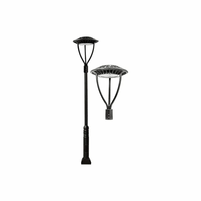 Dabmar GM5750-LED80-BZ Large Post Contemporary Bronze LED Exterior Post Lighting Fixture