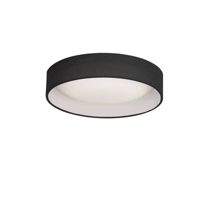 Dainolite Cfled Flush Mount 11 Black Shade Lamp|Plafonnier affleur Cfled de Dainolite de 11po avec abat-jour noir