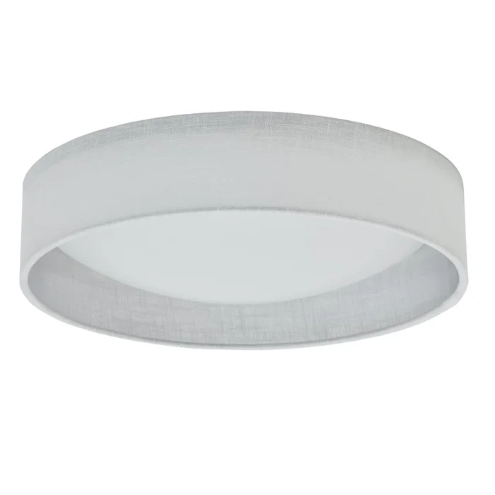 Dainolite Cfled Flush Mount 15 Micro White Shade Lamp|Petit plafonnier affleur Cfled de Dainolite de 15po, avec abat-jour blanc
