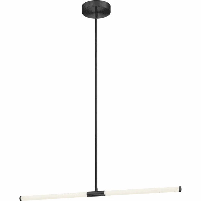 Dainolite CVT-3620LEDHP-MB Corvette Contemporary Matte Black LED Kitchen Island Light