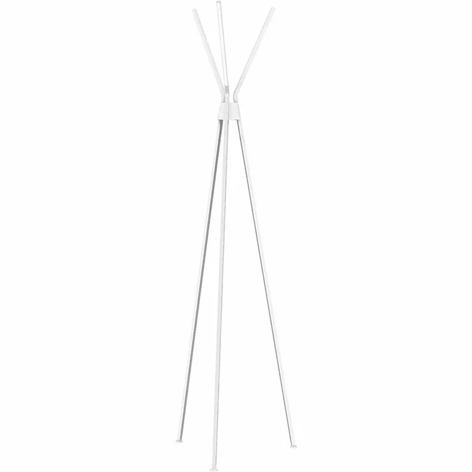 DALS Lighting STRFL-3K-WH Stellar Contemporary White LED Lighting Floor Lamp