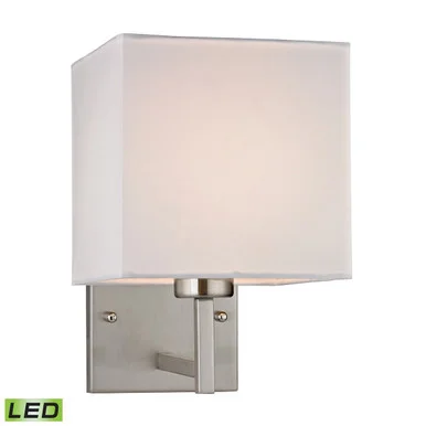 Davis LED Wall Sconce in Brushed Nickel (45|17160/1-LED)